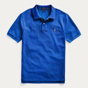 Boys Polo Ralph Lauren Logo PONY Mesh Polo Shirt